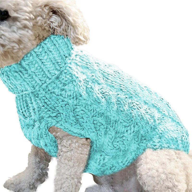 Winter Warm Dog Sweater - Cozy & Stylish Pet Apparel - Pawsomes