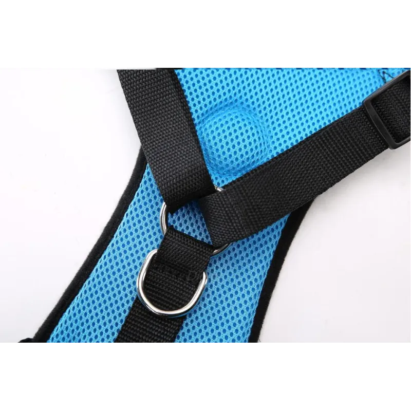 Dog Chest Straps for Car Safety - Breathable Mesh - Pawsomes