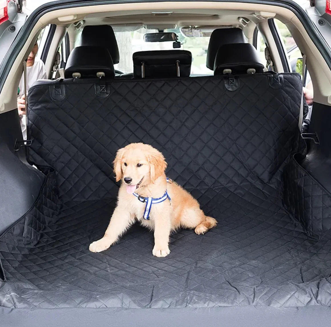 Pet Travel Rear Seat Cushion - Waterproof & Durable - Pawsomes