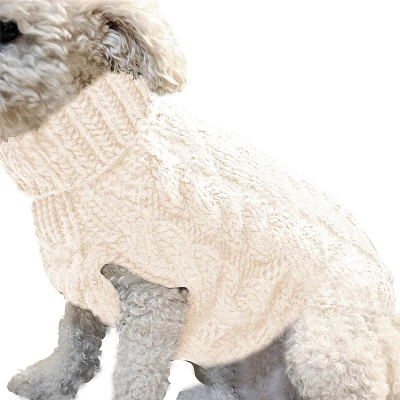 Winter Warm Dog Sweater - Cozy & Stylish Pet Apparel - Pawsomes