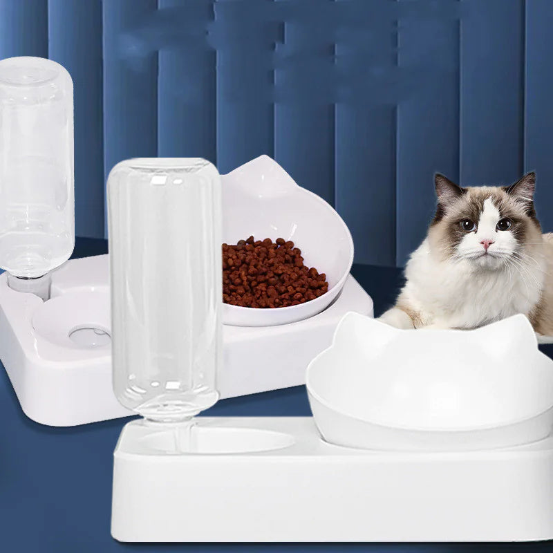 Anti-Tip Pet Food Bowl - Spill-Proof Design - Pawsomes