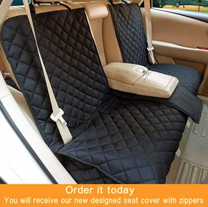 Pet Travel Rear Seat Cushion - Waterproof & Durable - Pawsomes