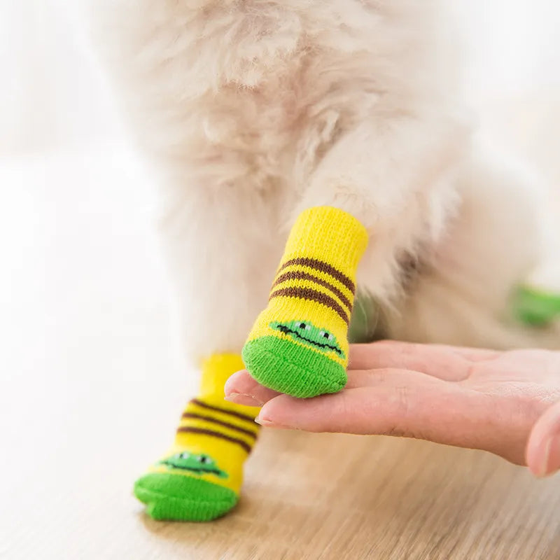 Non-Slip Dog Socks - Comfortable & Protective Pet Socks - Pawsomes