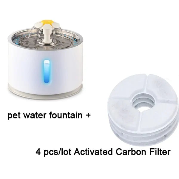 Automatic Pet Water Fountain - Fresh & Clean Hydration - Pawsomes