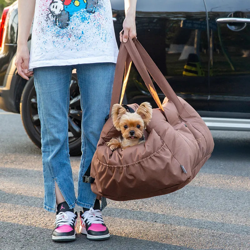 Hand-Carrying Multifunctional Pet Cart Nest Safety Seat - Pawsomes