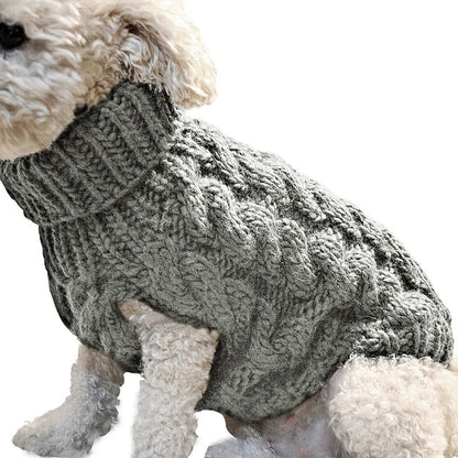 Winter Warm Dog Sweater - Cozy & Stylish Pet Apparel - Pawsomes