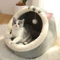 Cat Litter Villa - Semi-Enclosed Washable Cat House - Pawsomes