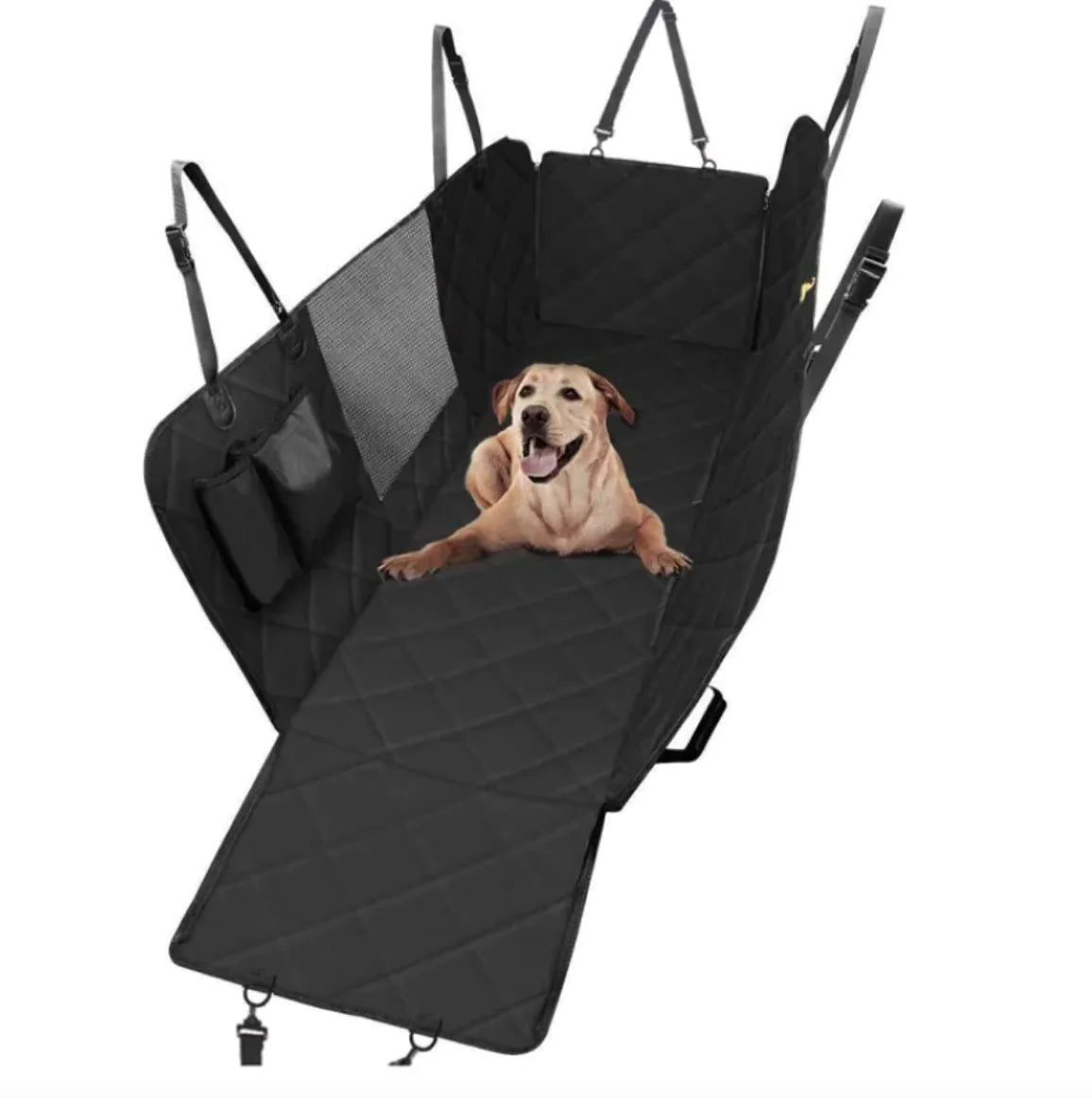 Pet Travel Rear Seat Cushion - Waterproof & Durable - Pawsomes