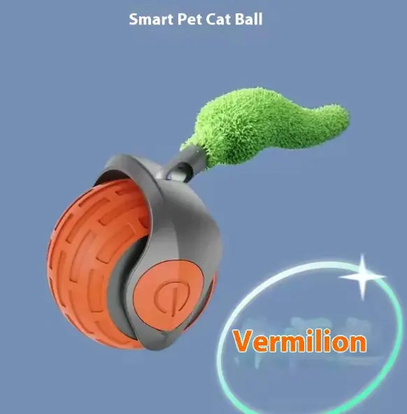 Speedy Tail Pet Toy Ball - Interactive Cat Toy - Pawsomes