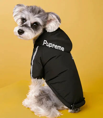 Winter Dog Jacket with Plus Velvet Lining - Pawsomes