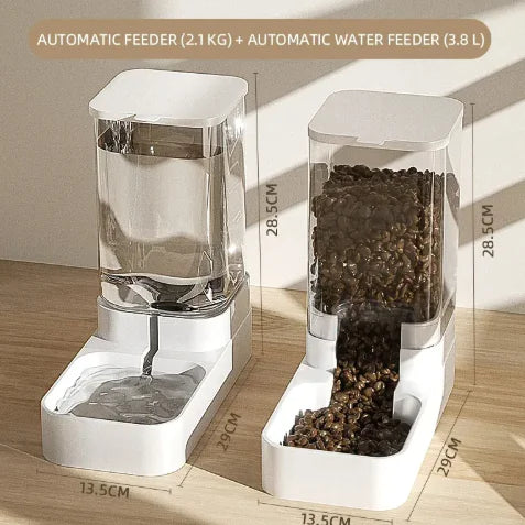 Automatic Pet Feeder and Water Dispenser - Pawsomes