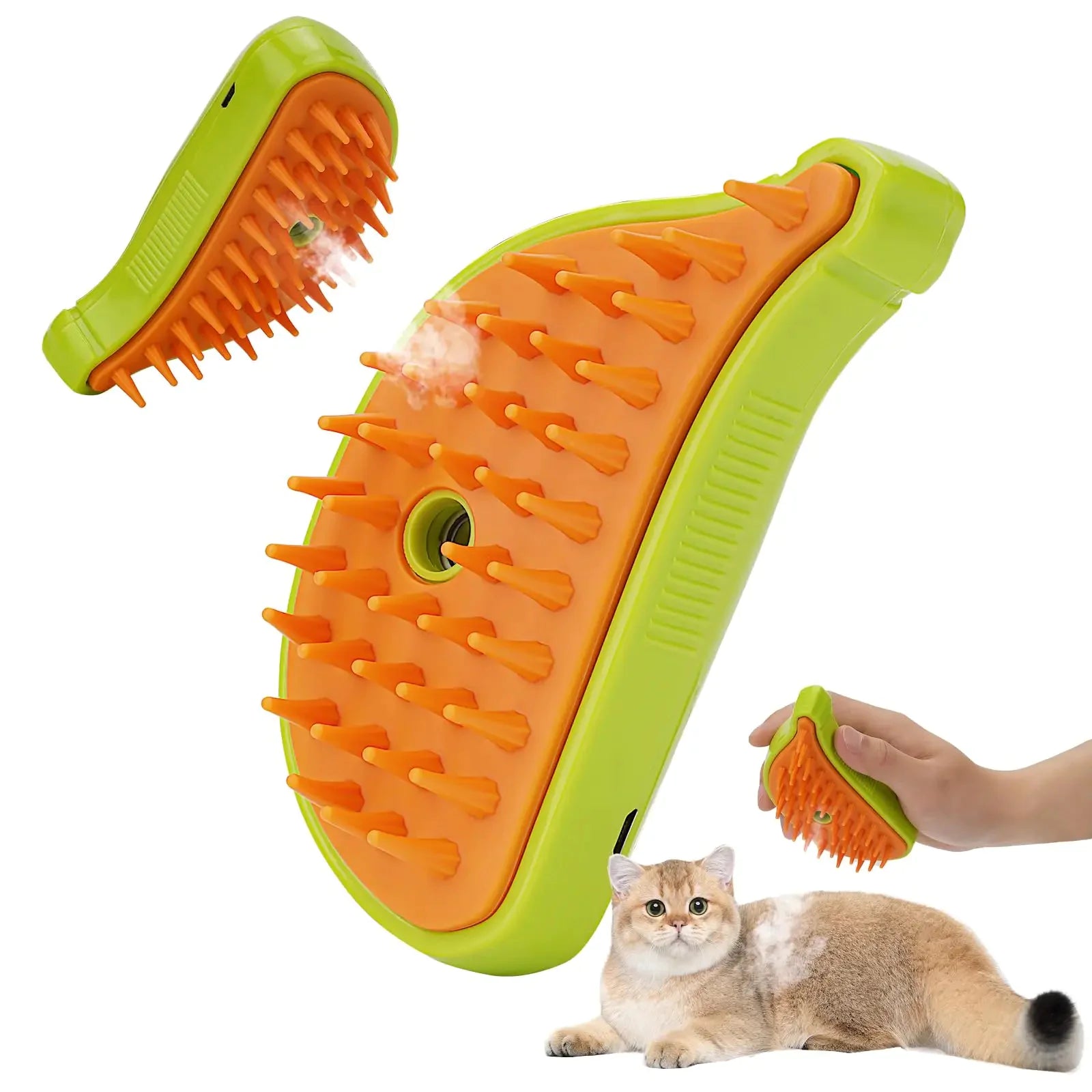 Pet Grooming Brush - 3-in-1 Tool for Pets - Pawsomes