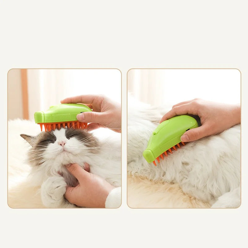 Pet Grooming Brush - 3-in-1 Tool for Pets - Pawsomes