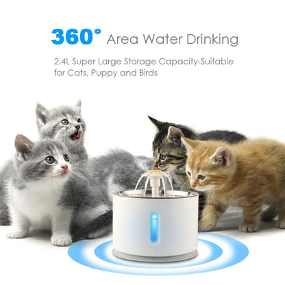 Automatic Pet Water Fountain - Fresh & Clean Hydration - Pawsomes