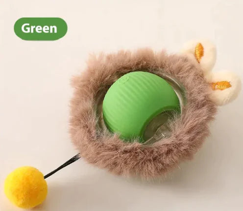 Self-Playing Rolling Cat Ball - Interactive Toy for Cats - Pawsomes