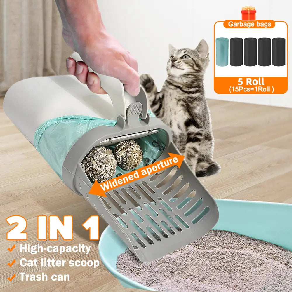 Cat Litter Shovel - Efficient & Durable Litter Box Cleaner - Pawsomes