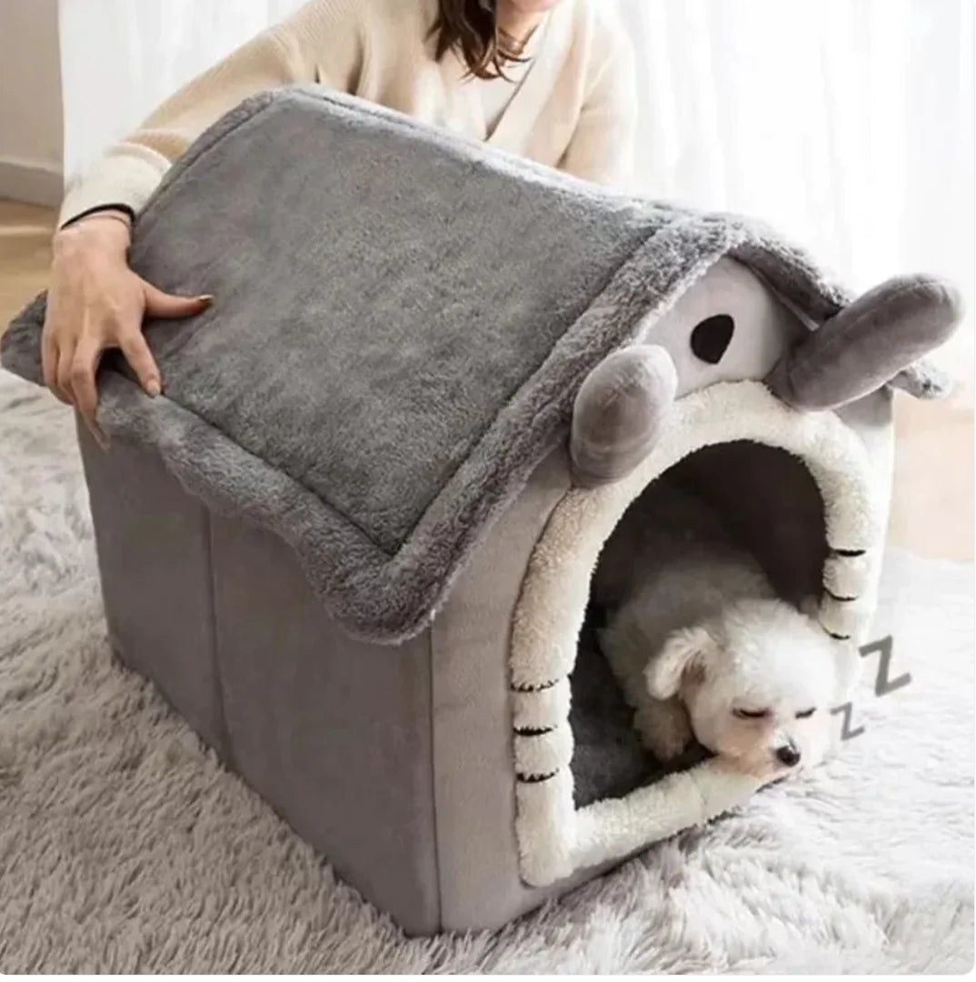 Cozy Pet House for Winter - Warm & Comfortable - Pawsomes