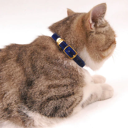 Cat Collar with Breakaway Buckle - Stylish & Safe - Pawsomes