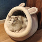 Cat Litter Villa - Semi-Enclosed Washable Cat House - Pawsomes