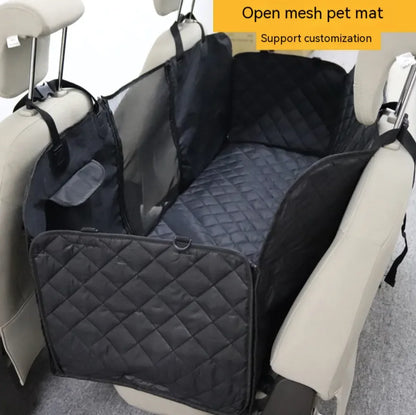 Pet Travel Rear Seat Cushion - Waterproof & Durable - Pawsomes