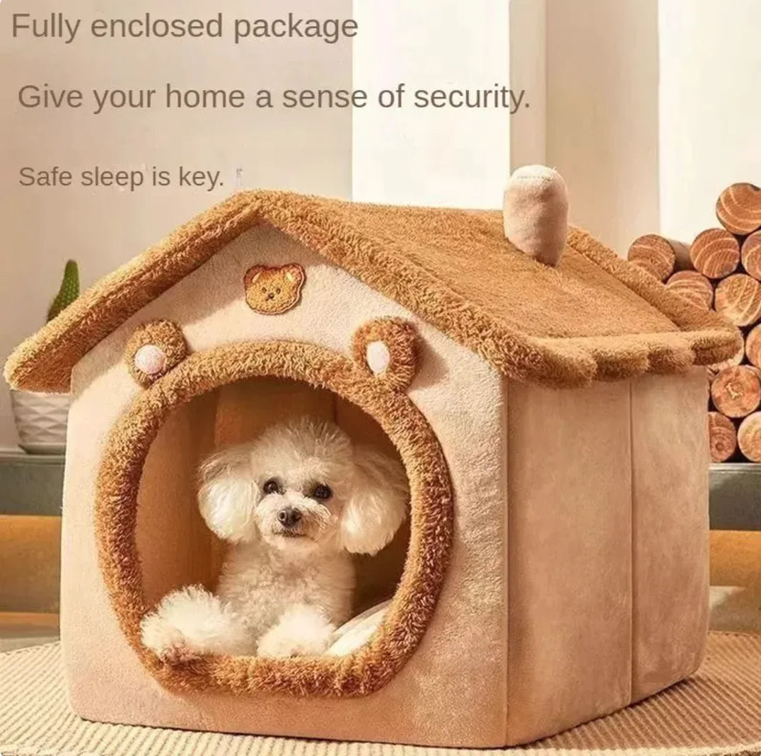 Cozy Pet House for Winter - Warm & Comfortable - Pawsomes