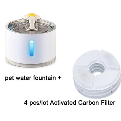 Automatic Pet Water Fountain - Fresh & Clean Hydration - Pawsomes